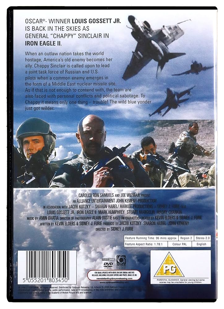 Amazon.co.jp: Iron Eagle Ii [Import anglais] : DVD